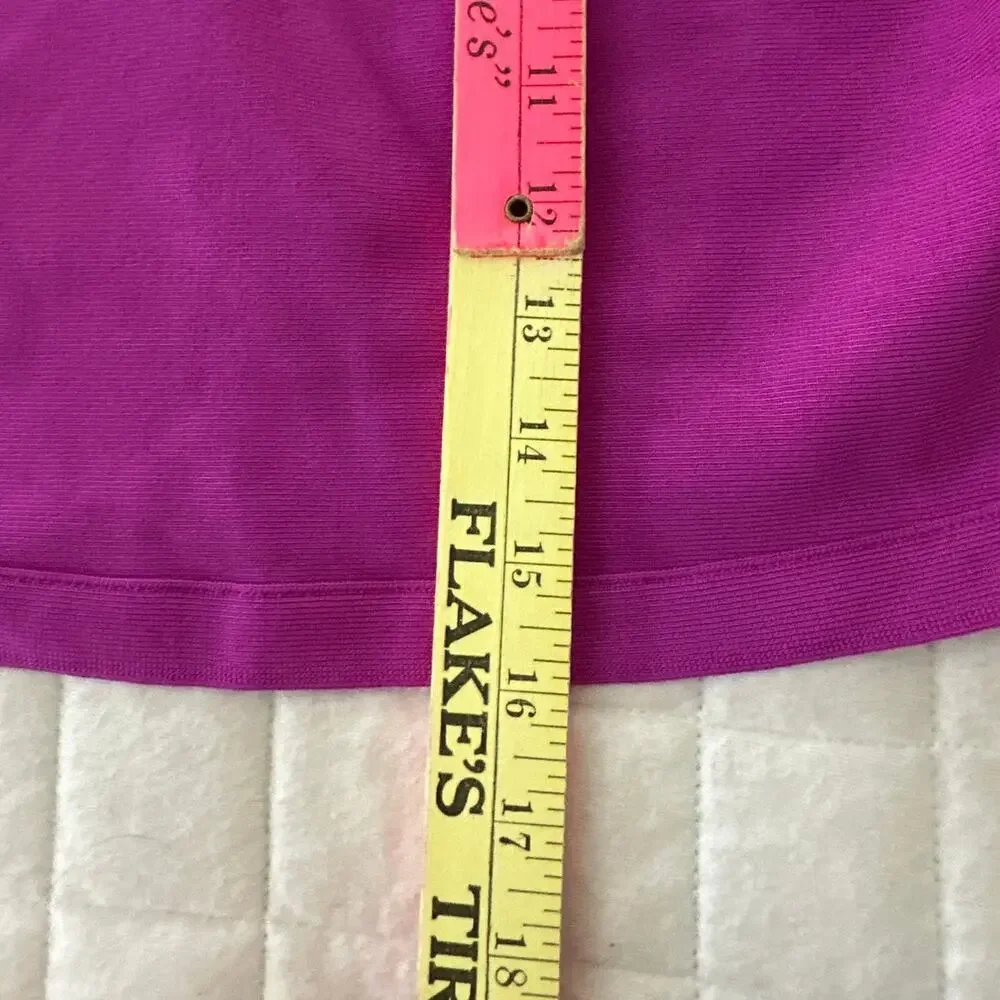 Skins Swim Womens 3X Purple Lollipop High Neck Tank Beach Resort